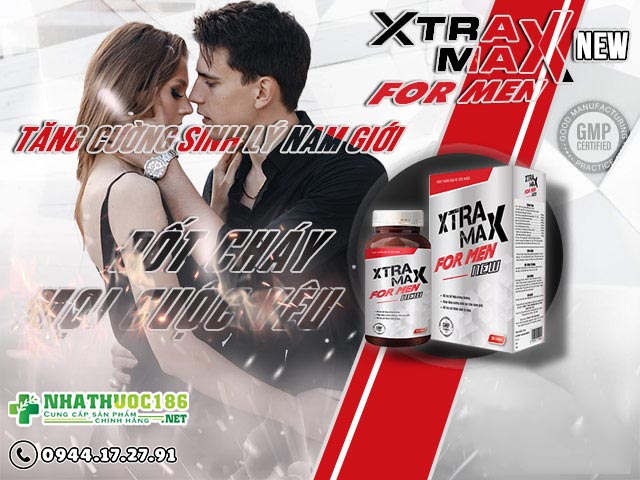 Xtramax For Men có giúp tăng cường sinh lý cho nam giới không?